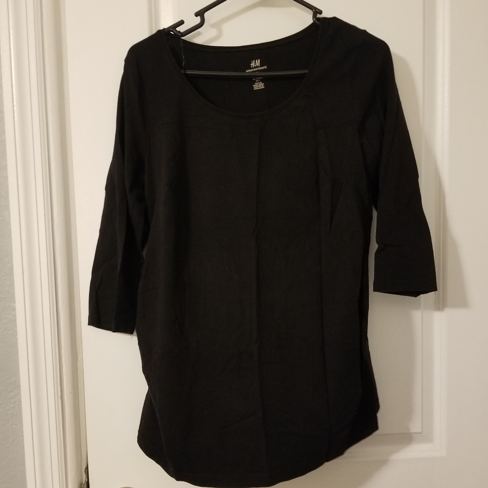 H&M maternity 3/4 sleeve shirt